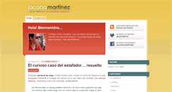 Desktop Screenshot of jacobomartinez.com